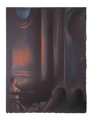 Bernadette Kelly, Interior With Night Vision, Mixed Media, 1980s