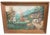 This captivating oil painting captures a serene and timeless rural landscape nestled against a towering mountain backdrop....