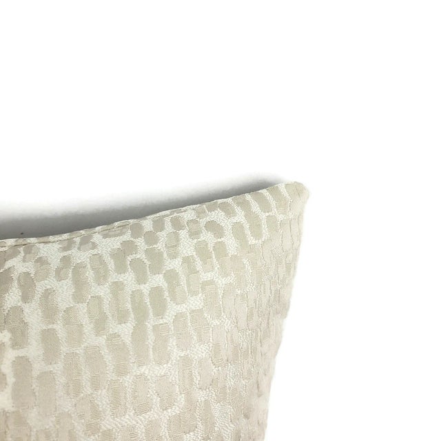 Contemporary Pindler Odessa in Eggshell Pillow Cover For Sale - Image 4 of 6