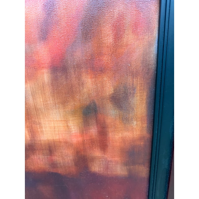 Paint Jennifer Goodwin "By the River" Oil on Canvas Painting, Signed For Sale - Image 7 of 12