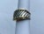 Vintage David Yurman Sculpted Cable Sterling Silver & 14k Gold Ring – Size 8 For Sale In Chicago - Image 6 of 8