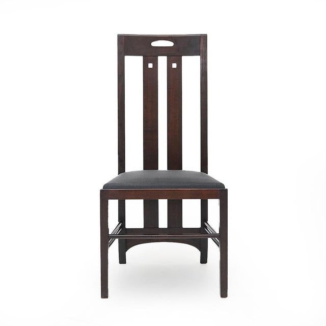 1980s Ingram Chairs by Charles Rennie Mackintosh for Cassina, 1980s, Set of 6 For Sale - Image 5 of 16