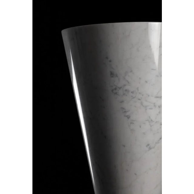 Carrara Marble Luminable Lamp by Teo Martino and Entropy Design For Sale - Image 4 of 18