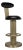 Sedes Counter Stool, Iron with Brass Finish For Sale
