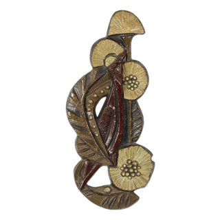 Flower Sculpture Artwork by Paul Vermeire for Perignem, 1960s For Sale
