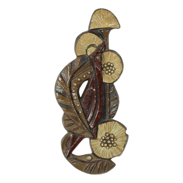 Flower Sculpture Artwork by Paul Vermeire for Perignem, 1960s For Sale