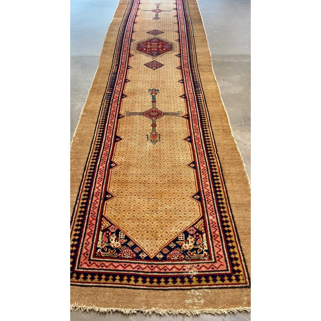 Late 19th century runner and hard to find size. A classic from the rug weaving capital of the world