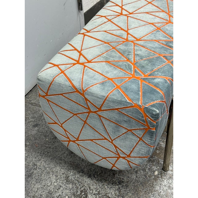 Metal Natasha Baradaran Sempione Custom Bench For Sale - Image 7 of 12