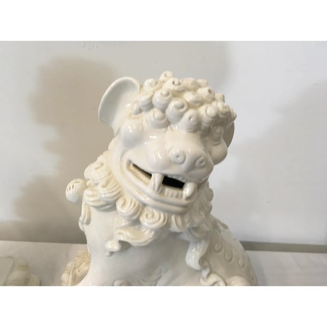 1970s 1970s Italian Large Scale Foo Dogs - A Pair For Sale - Image 5 of 5