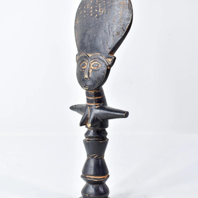 African Early 20th Century Asante Akua'ba Fertility Doll Ghana For Sale - Image 3 of 11