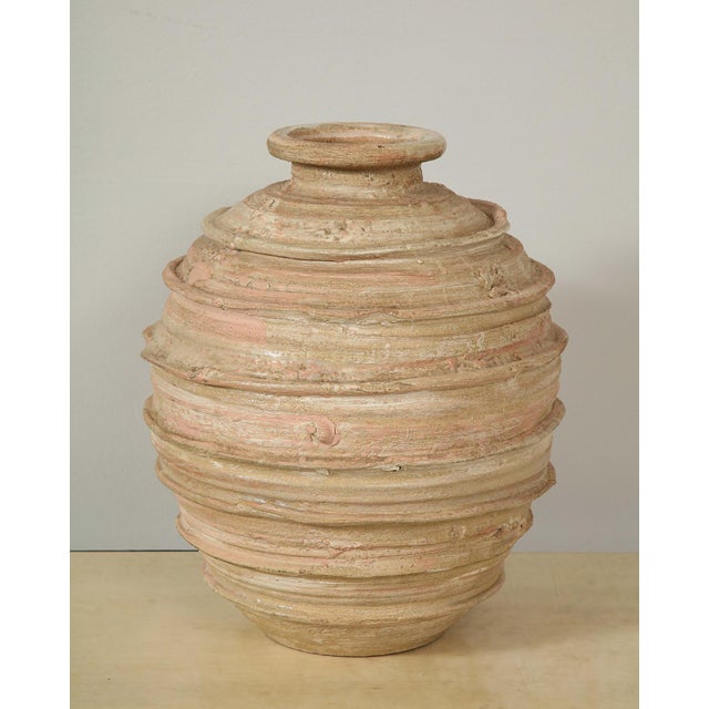 Modern 20th Century Handcrafted Pottery Vase For Sale - Image 3 of 10