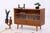 1960s Vintage Sideboard with Glass Sliding Doors, 1960s For Sale - Image 5 of 14