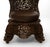 19th Century Burmese Anglo Indian Carved High Back Side Chair For Sale - Image 3 of 18
