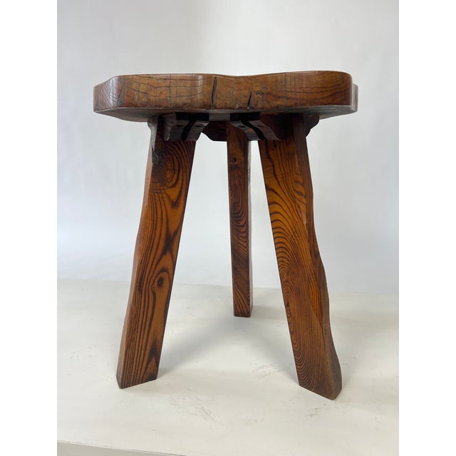 Mid-Century Brutalist Rustic Primitive Side Table from Wanderwood, England, 1950s For Sale - Image 11 of 13