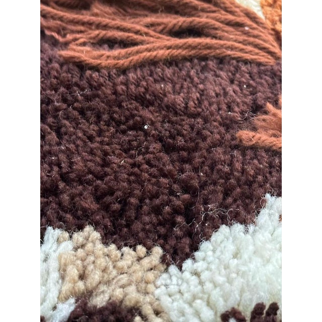 Textile Vintage Artistic Hand Knotted Tapestry, 1970s For Sale - Image 7 of 17