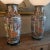 Pair of Large Table Lamps Made From Antique 19th Century Porcelain Vases Custom Made Globe Lamps For Sale - Image 12 of 12