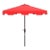 Zimmerman 7.5 Square Umbrella - Red/White For Sale