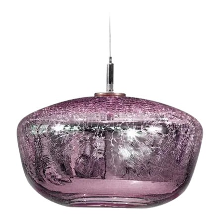 Galaxy Pendant Light from the Charmed Collection in Amethyst For Sale
