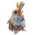 Ceramic Vintage Fitz & Floyd Easter Rabbits Bunny Cookie Jar For Sale - Image 7 of 9