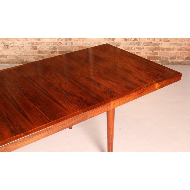 Mid-Century Modern Danish Extending Rosewood Dining Table by Nanna Ditzel, 1960s For Sale - Image 9 of 13