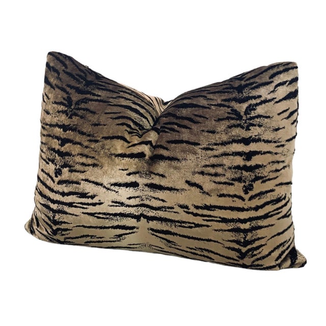 Classic tiger pillows made from Italian Velour Velvet. With a silky, super soft feel, this fabric is divine! Elegant yet...