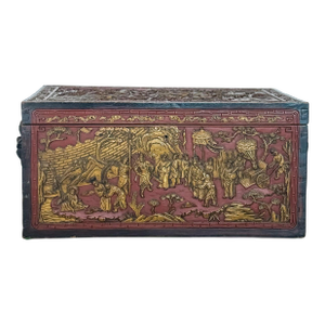 Mid 20th Century Chinese Camphor Wooden Chest