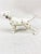 Mid 20th Century Vintage Hand-Painted Ceramic Dalmatian Dog Figurine For Sale - Image 5 of 7
