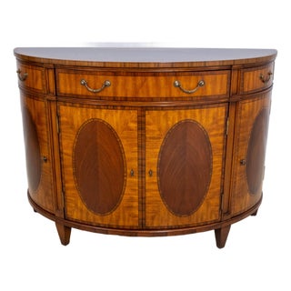Ethan Allen 4 Door Mahogany Commode Server Chest For Sale