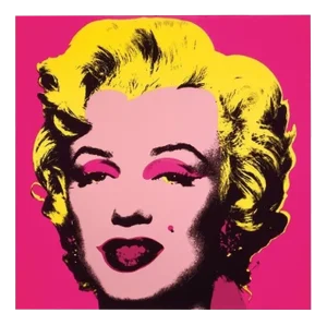 Andy Warhol, Marilyn Monroe (Hot Pink), Digital Print