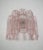 Murano Murano Pink/Rose 5 Rose/Pink Glass Tube Wall Sconces - a Pair For Sale - Image 4 of 11