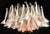 1990s Italian Murano Petal Chandeliers, 1990s, Set of 2 For Sale - Image 5 of 18