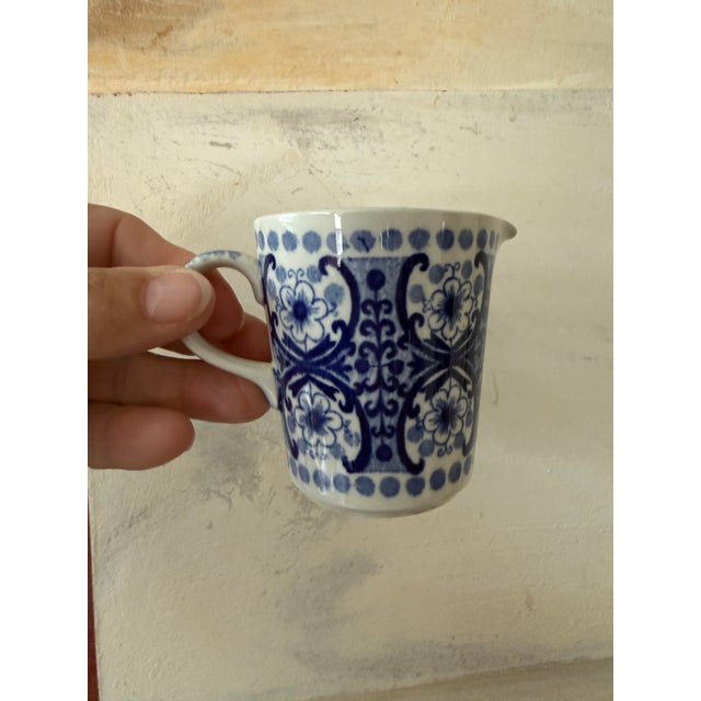 Ceramic 1961 Arabia Finland Ali Blue Creamer and Sugar Bowl Raija Uosikkinen - Set of 2 For Sale - Image 7 of 7