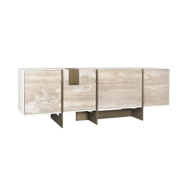Cream Coloma Sideboard by Porus Studio For Sale - Image 8 of 12