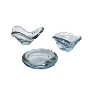 Smaller Dishes by Per Lütken and Christer Holmgren for Holmegaard, 1961, Set of 3