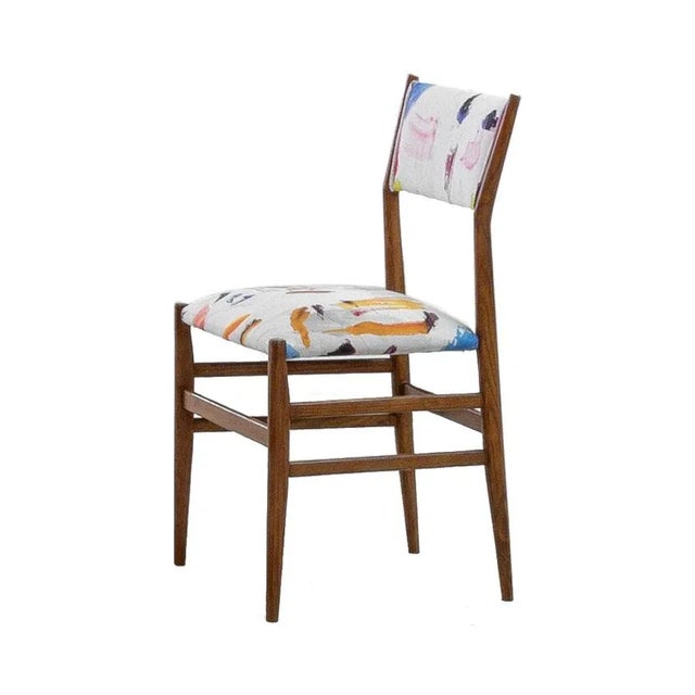 Set of six chairs model "Leggera 646" designed by Gio Ponti. This is the first "Leggera" edition that was edited by...