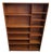 1970s Domino Møbler Double-Bay 6-Shelf Teak Bookcase For Sale