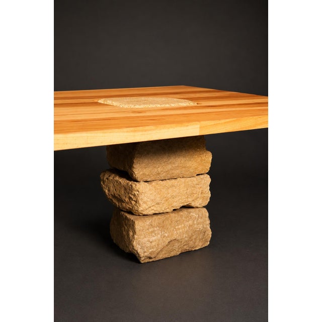 Handcrafted Collector Coffee Table Inspired by Japanese Mingei philosophy and organic craft traditions. Built as a one-of-...