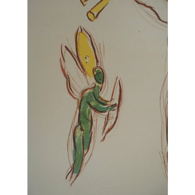 Marc Chagall, Married, 1960, Original Lithograph For Sale - Image 5 of 6