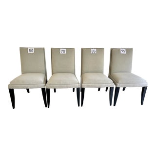 Dakota Jackson Transitional Jio Side Chairs - Set of 4 For Sale