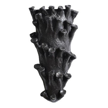 Belize Black Mat Wall Sconce Lamp from Barracuda Interiors For Sale
