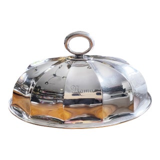 Antique Tiffany & Co Silver Platter Cover From Jj Astor Yacht Noma For Sale