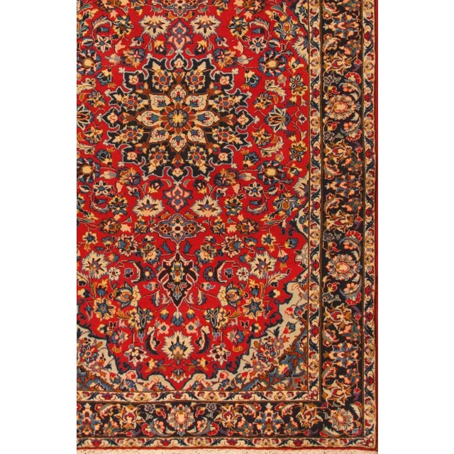Middle Eastern Hand-Knotted Rug For Sale - Image 4 of 11