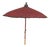 Vintage Art Deco Painted Bamboo Parasol, 1920 For Sale