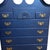 Pennsylvania House Highboy Dresser 2 Pc 11 Drawer Annie Sloan Napoleonic Blue For Sale - Image 11 of 11
