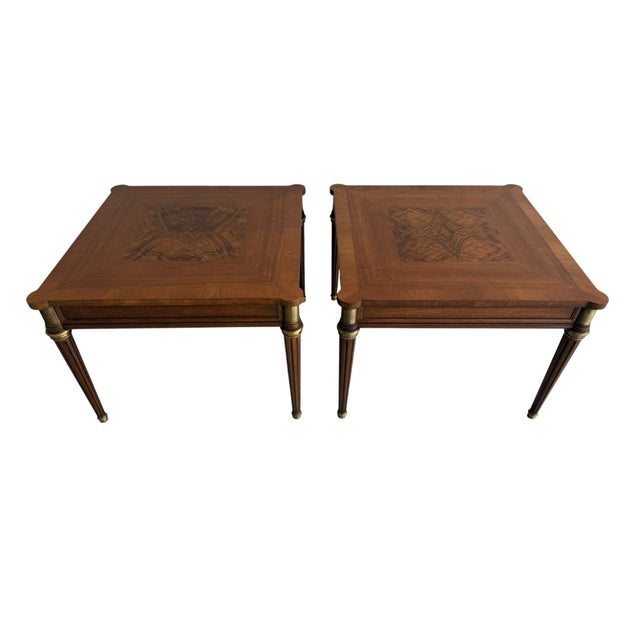 Vintage Baker "Limited Edition" Side Tables For Sale - Image 9 of 14