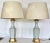 Pair Asian Style Celadon Green Porcelain Table Lamps From 70's For Sale - Image 10 of 10