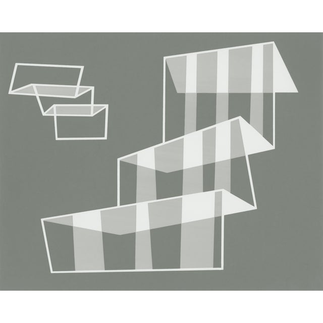 Serigraph by Josef Albers from the monumental "Formulation : Articulation" published by Harry N. Abrams and Ives-Sillman...