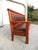 Early 20th Century Rare 10ft Arts & Crafts Tiger Oak Leather Bench ~ Train Station or Fraternal Club Seating ~ Limbert / Stickley Craftsman Era For Sale - Image 5 of 18