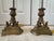 Mid 20th Century French Empire Gilt Bronze 5-Light Candelabra Lamps W/John Richard Shades For Sale - Image 9 of 18