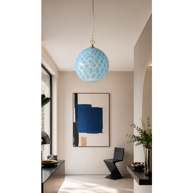 Macrame S25 Murano Ceiling Lamp from La Murrina, 1990s For Sale - Image 12 of 18